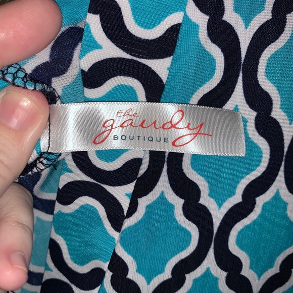 PLUS SIZE teal tunic - Picture 3 of 3